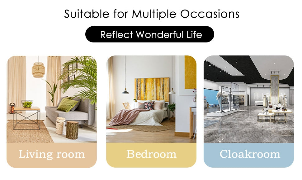Full Length Arch Floor Mirror Wall Mirror Hanging or Leaning Arched-Top Full Body Mirror with Stand