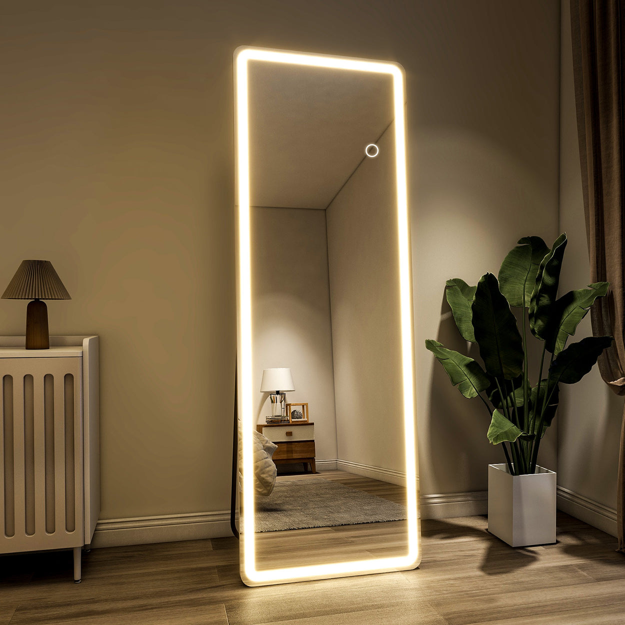Sendmeamirror Specchio Lettera L – 10 Cm, In Acrilico Infrangibile, Con Fissaggi Adesivi, Leggero E Sicuro
