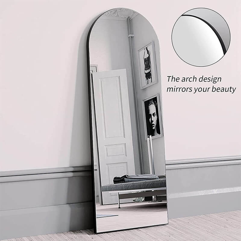 Full Length Arch Floor Mirror Wall Mirror