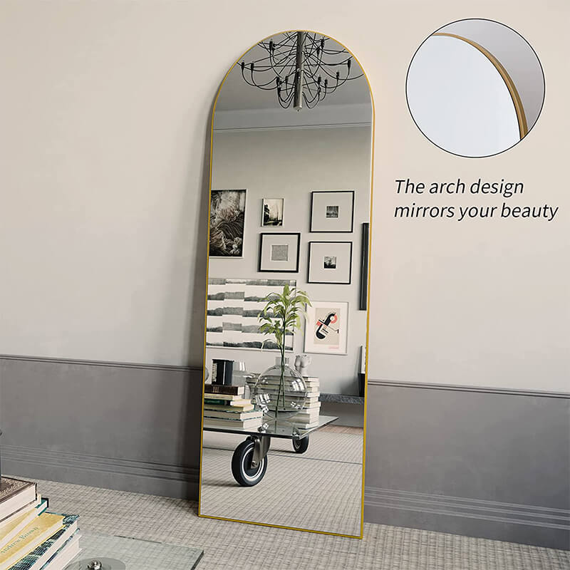 Full Length Arch Floor Mirror Wall Mirror
