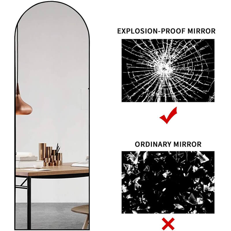 Full Length Arch Floor Mirror Wall Mirror