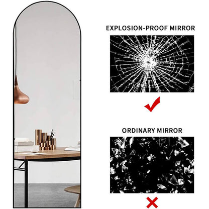 Full Length Arch Floor Mirror Wall Mirror