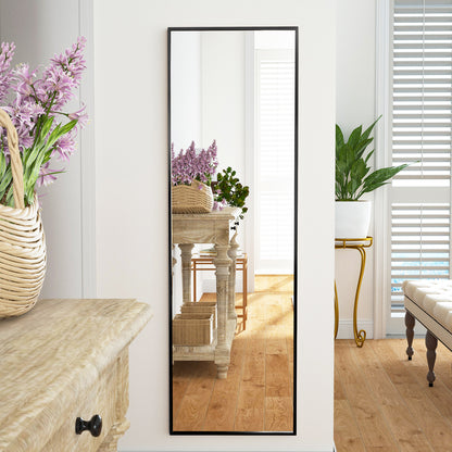 BEAUTYPEAK Full Length Rectangle Mirror Wall Mounted Mirror