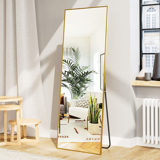 BEAUTYPEAK Full Length Mirror Standing Rectangle Floor Wall Mirrors